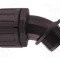Conector unghi 45&deg; PG exterior poliamidă HelaGuard negru HellermannTyton