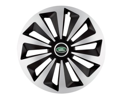 Set 4 capace roti Fox Gri-Negru R14 pentru gama auto Land Rover foto