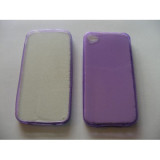 Husa Silicon Ultra Slim Apple iPhone 4 / 4S Mov