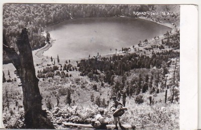 bnk cp Tusnad - Lacul Sf Ana - uzata foto