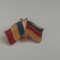 QW9 N7 59 - insigna - tematica nationala - steaguri - Germania - Romania