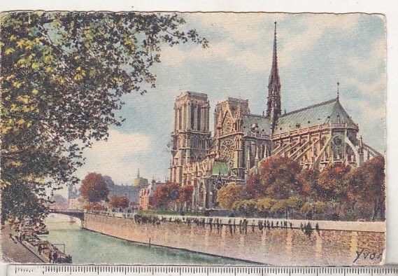 bnk cp Franta - Notre Dame - necirculata - anii `30