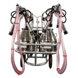 Cumpara ieftin Aparat Muls Vaci EMT, 2 Posturi, 2 Bidoane Inox 30L, Muldatoare Mobila, Usor de Curatat, Productivitate Crescuta