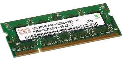 Memorie laptop Hynix 1GB HYMP112S64CP6-Y5 AB PC2-5300S-555-12 foto