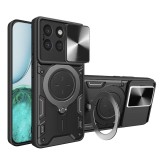 Husa Honor X8c Techsuit CamGuard Pro, negru