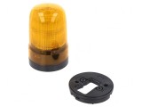 Semnalizator Luminos Ambră LED SL08 90-250VAC