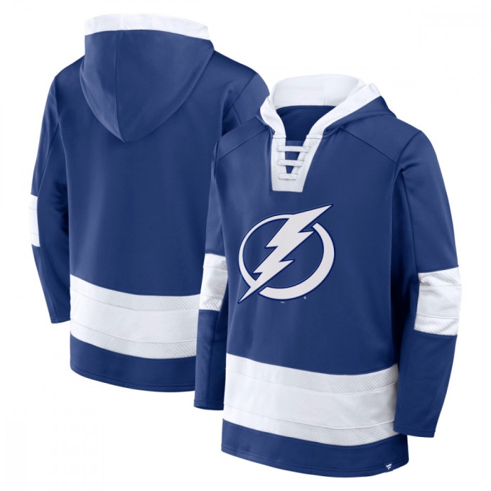 Tampa Bay Lightning hanorac de bărbați cu glugă Mens Laced Hockey - XL