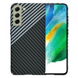 Husa pentru Samsung Galaxy S21 FE 5G G990, Techsuit, Carbonite FiberShell, Gri