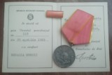 M1 DB - Decoratie cu brevet - Medalia muncii + bonus!