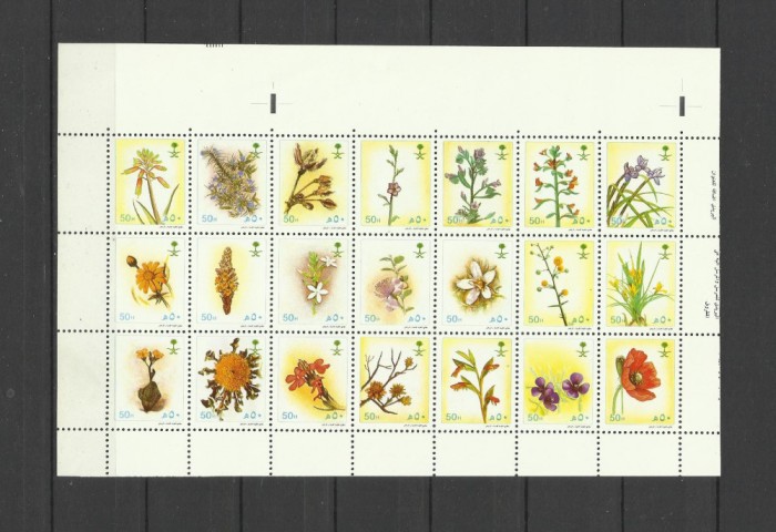 ARABIA SAUDITA 1990 FLORI