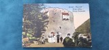 Carte postala Brasov TURNUL ALB vazut de pe aleea de sub Dealul Warthe , an 1921