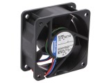 Ventilator axial 12V 60x60x25mm 25m3/h 19dBA cu bilă