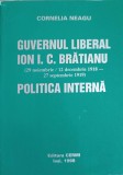 GUVERNUL LIBERAL ION I.C. BRATIANU (29 NOIEMBRIE / 12 DECEMBRIE 1918 - 27 SEPTEMBRIE 1919) POLITICA INTERNA-CORN