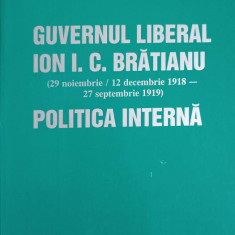 GUVERNUL LIBERAL ION I.C. BRATIANU (29 NOIEMBRIE / 12 DECEMBRIE 1918 - 27 SEPTEMBRIE 1919) POLITICA INTERNA-CORN