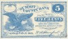 1862, 5 Cents (OH-S-880) - Cuyahoga Falls, Ohio - SUA - stare CU