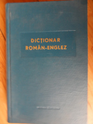 Dictionar Roman-englez - Leon Levitchi ,531844 foto