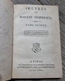 Oeuvres de Boileau Despreaux - Tome Second