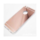 Husa Silicon Ultra Slim Mirror Rose Gold Apple iPhone 6 / 6S