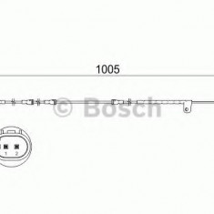 Senzor de avertizare,uzura placute de frana BMW X6 (E71, E72) (2008 - 2014) BOSCH 1 987 473 521