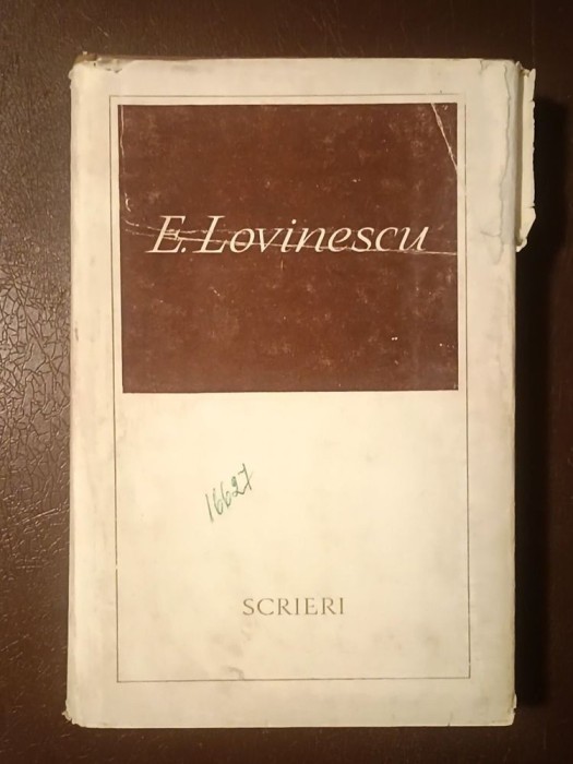 E. Lovinescu - Scrieri vol. IX/ 9 (T. Maiorescu și contemporanii lui) (ed. Eugen Simion)