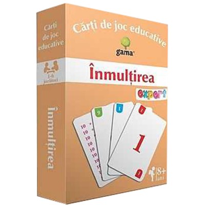 Inmultirea, Carti de joc Educative, Expert foto