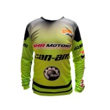 Cumpara ieftin Bluza Motocross/Enduro SHR Motors verde fluorescent