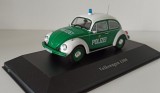 Macheta VW 1200 Beetle Kafer (Broscuta) Politia RFG 1960 - Atlas 1/43, 1:43