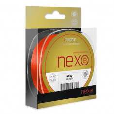 Fir Textil Delphin Nexo 8 Premium Braid Line, Fluo Orange, 300m (Diametru fir: 0.10 mm)