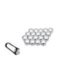 Set 20 Capace Prezoane Cromate 19 MM + Cleste Mega Drive