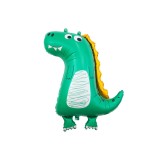 Balon folie model dinozaur, verde 70 cm