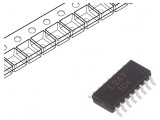 Optocuplor SMD cu 4 Ieșiri, Tranzistori, Izolație 3,75kV, Tensiune Colector-Emitter 80V