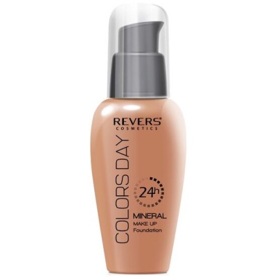 Fond de ten hidratant, acoperire medie, Colors Day, Revers, 50ml, nr 34, bronz foto