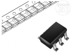 Amplificator de Măsurare IC 500kHz SOT23-5 20V/V 500uV