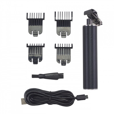 Trimmer Beper P304CAP001, Wireless, Li-Ion 6000 mAh, USB, 4 atașamente, IPX5, Negru foto