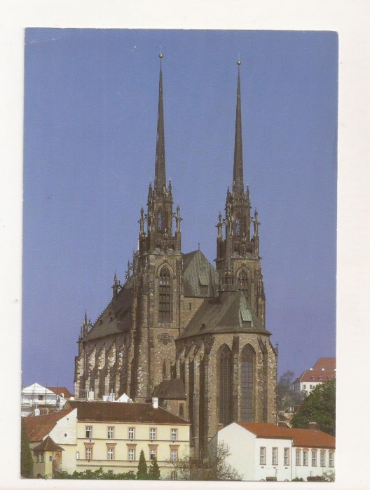 FA61-Carte Postala- CEHIA - Brno, Catedrala Sf. Petru si Pavel, necirculata