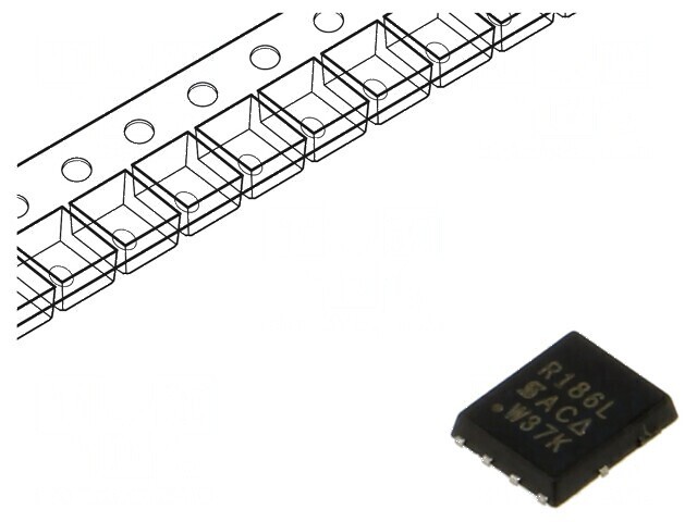 Tranzistor N-MOSFET 60V 80,3A TrenchFET&reg; Unipolar