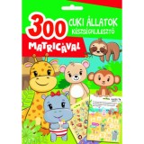 Cuki &aacute;llatok k&eacute;szs&eacute;gfejlesztő - 300 matric&aacute;val - Duzs M&aacute;ria