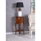 Comoda din lemn masiv furniruit cu decoratiuni din alama CAT110F99, Comode si bufete