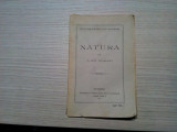 NATURA - N. Em. Teohari - Casei Scoalelor, Tipografia &quot;Jockey-Club&quot;, 1925, 62 p., Alta editura