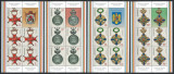 Romania 2020 - LP 2283 nestampilat - Medalii si decoratii romanesti - bloc 5+1