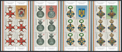 Romania 2020 - LP 2283 nestampilat - Medalii si decoratii romanesti - bloc 5+1 foto