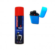 Tub Gaz pentru brichete, 250 ml + Bricheta Antivant