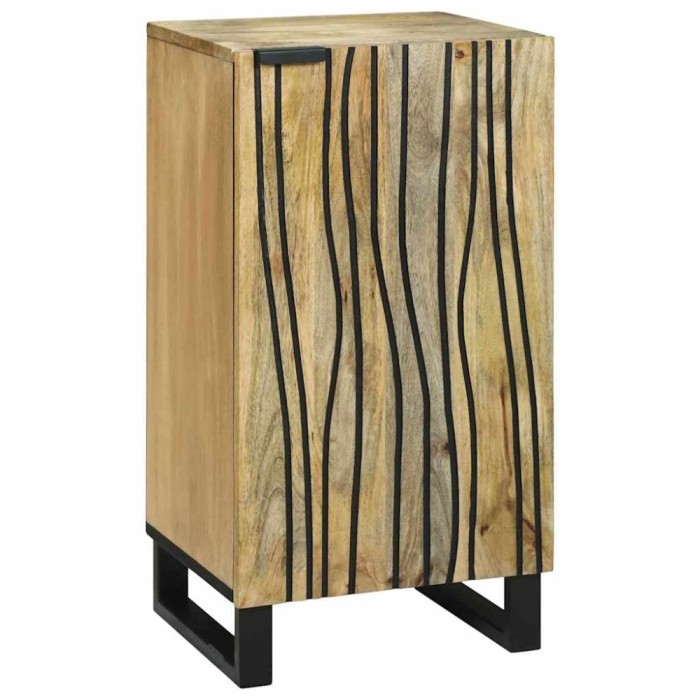 vidaXL Bufet Maro 40 x 33 x 75 cm Lemn masiv de mango 4017960
