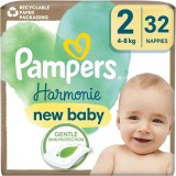 Pampers Harmonie Size 2 scutece de unică folosință 4-8 kg 32 buc