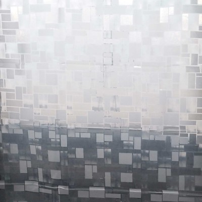 Perdea dus SWSC-45, model geometric, 180 x 200 cm foto