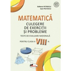 Matematica . Teste de evaluare nationala pentru clasa a VIII-a