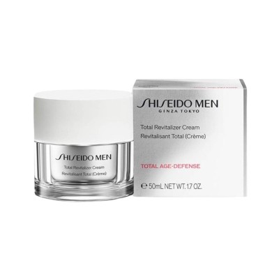 Shiseido Men Total Revitalizer Age-Defense Cream Crema antirid revitalizanta si tonifianta 50 ml foto