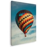 Tablou balon cu aer cald Tablou canvas pe panza CU RAMA 60x90 cm