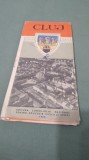 BROSURA CLUJ-- PLAN DE ORIENTARE 1968 ARE SI HARTA