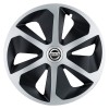 Set 4 capace roti Roco Gri-Negru R17 pentru gama auto Nissan, Autohelix MSA
